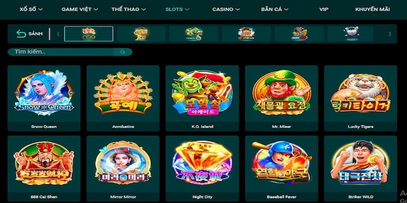 Nhà cung cấp game casino online 8DAY